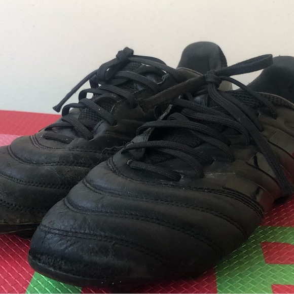 Adidas Copa 20.3 Core G28550 Men’s Black Leather Soccer Cleats Size 6 - Picture 3 of 10